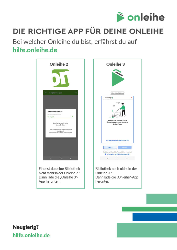 Neue Onleihe Checkliste